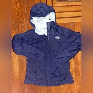 THE NORTH FACE RESOLVE JACKET WOMEN'S navy blue size small